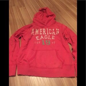 American Eagle Hoodie Coral Color size XL